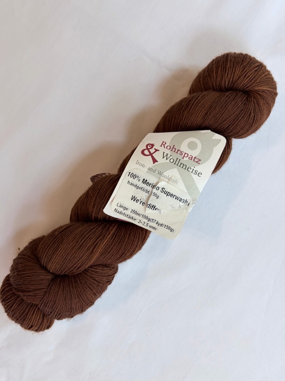 Rohrspatz & Wollmeise 100% Merino Superwash Sock Yarn